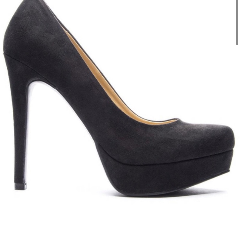 WOMEN'S CHINESE LAUNDRY WOW PUMPS Micro suede